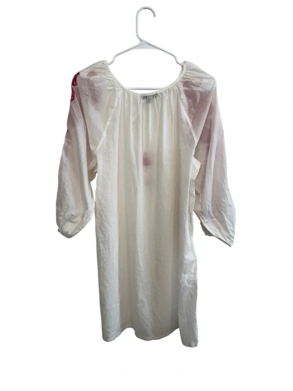 J. Crew Eyelet Floral Beach Tunic Coverup Dress Size Small